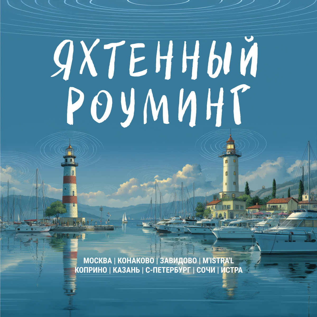 Яхтенный Роуминг от Burevestnik Group — 9 яхт-клубов по цене одного!